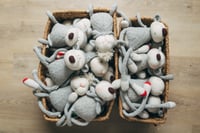 Image 4 of Billie-Anne - Original Sculpted Sock Lop Eared Bunny