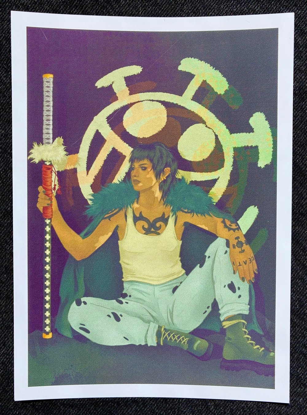Image of femme trafalgar law ONE PIECE print