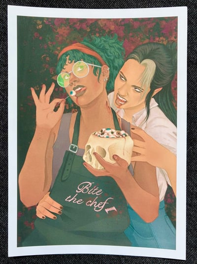 Image of lovebites print