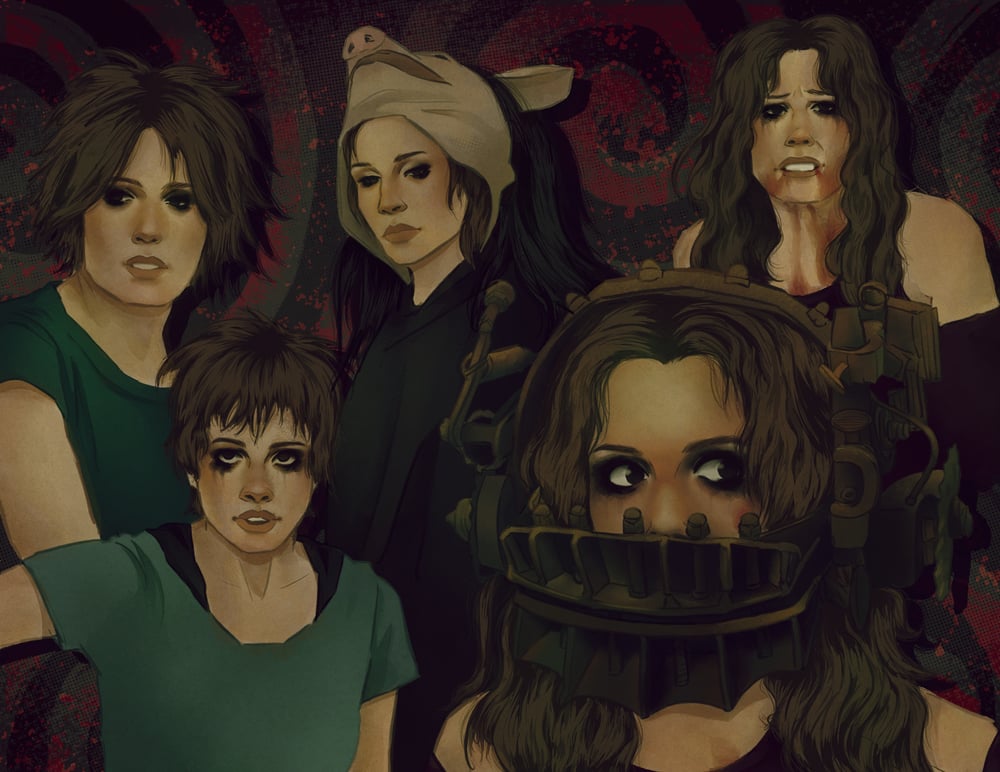 Image of amanda young SAW print
