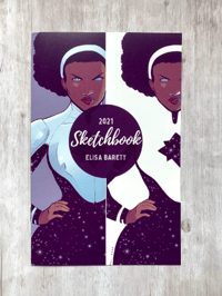 Image 3 of 2021-2023 Artbooks • Zines • Sketchbook • Artist Books • Comics • Fantasy • Sci-Fi