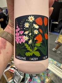 Image 2 of “Foxglove Daisy Tulip” Vinyl Sticker