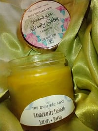 Image 3 of Verdant Rose Face Cream Balm, Natural Organic Skin Care, Natural Rose Body Lotion, Rose Moisturizer