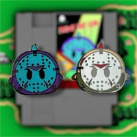 Ghosty Voorhees Enamel Pin