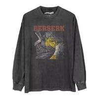 Image 8 of Berserk Guts Premium T-Shirt – Japanese Anime, Washed Unisex Cotton Tee for Men & Women