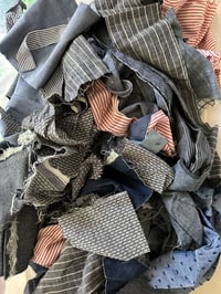 *Moving Sale* Chambray Scrap Bags