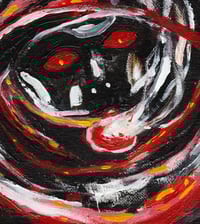 Image 3 of 'Aloof' - Acrylic on Canvas Panel, 8x10 Framed