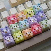 Image 1 of Gumdrop the Bear Artisan Keycap