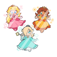 Image 1 of SM Princess Acrylic Pins