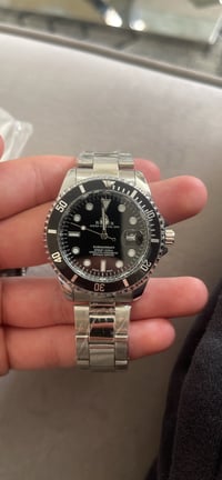 Silver Men's Luxury Watch