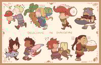 Image 1 of Delicious in Dungeon Print