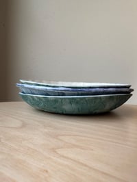 Image 2 of Shell Stamp Snack Plate, Waves - 6 in