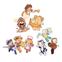 Image 1 of Tiny Princess Sticker Sets