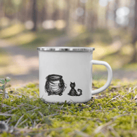 Image 2 of Sketch Trio Enamel Mug