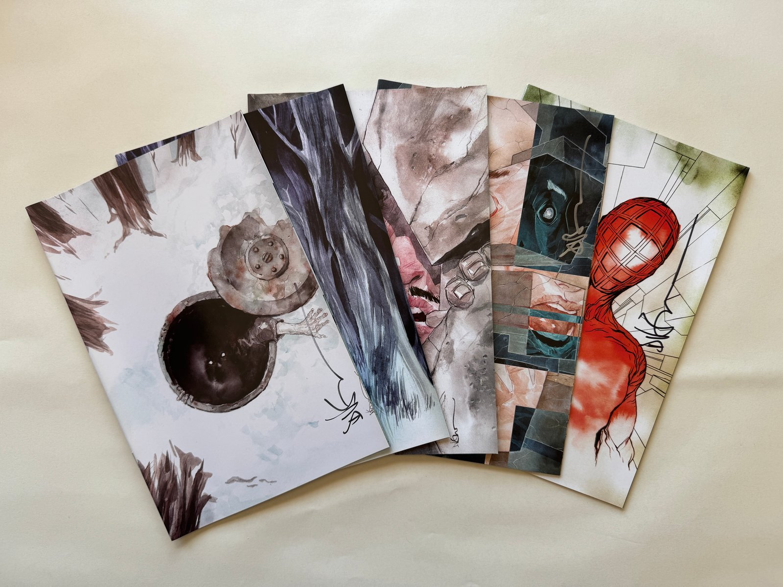 Image of Dark Spaces: Dungeon 1:75 Incentive Issue #1-5 Set