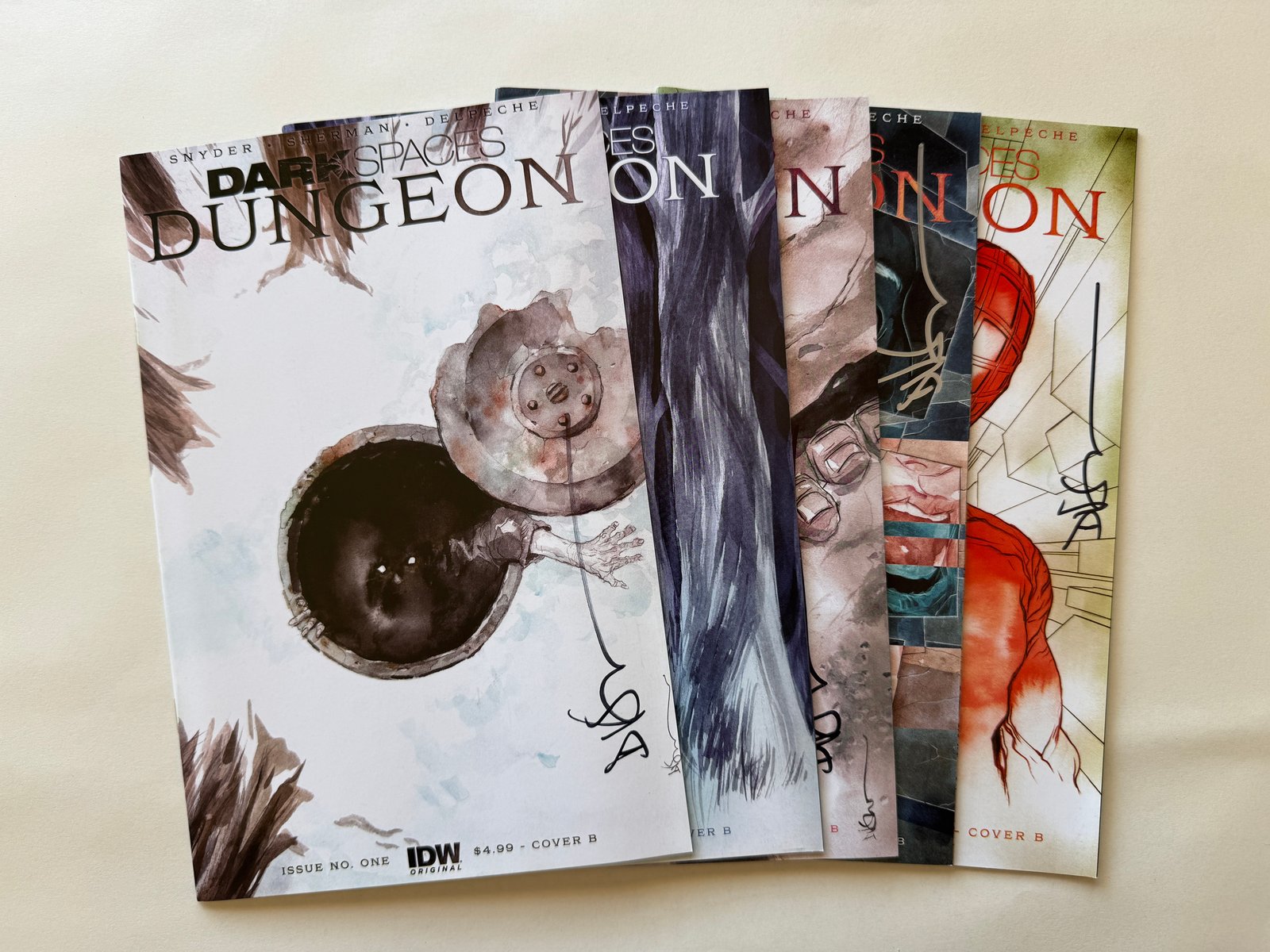 Image of Dark Spaces: Dungeon Variant Issue #1-5 Set