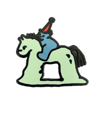 Image 1 of horse pin