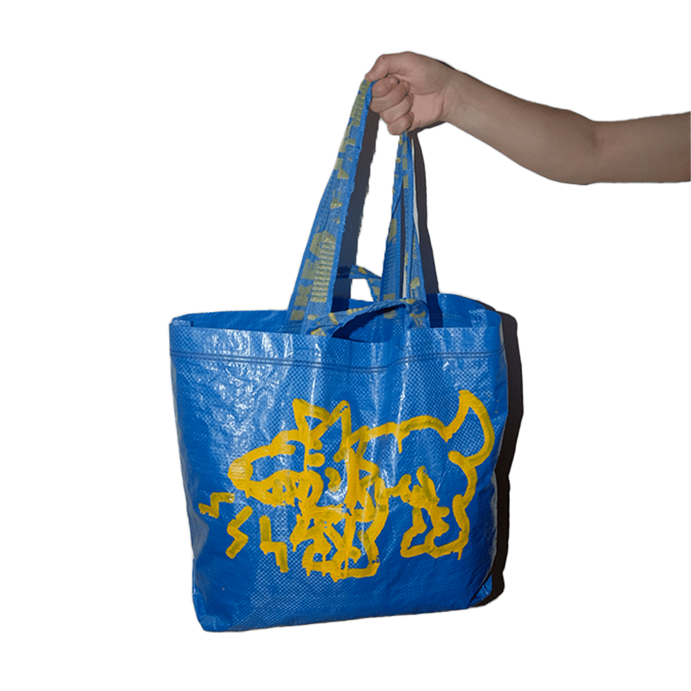 Bull Terrier Ikea Bag