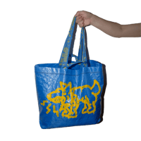 Image 2 of Bull Terrier Ikea Bag