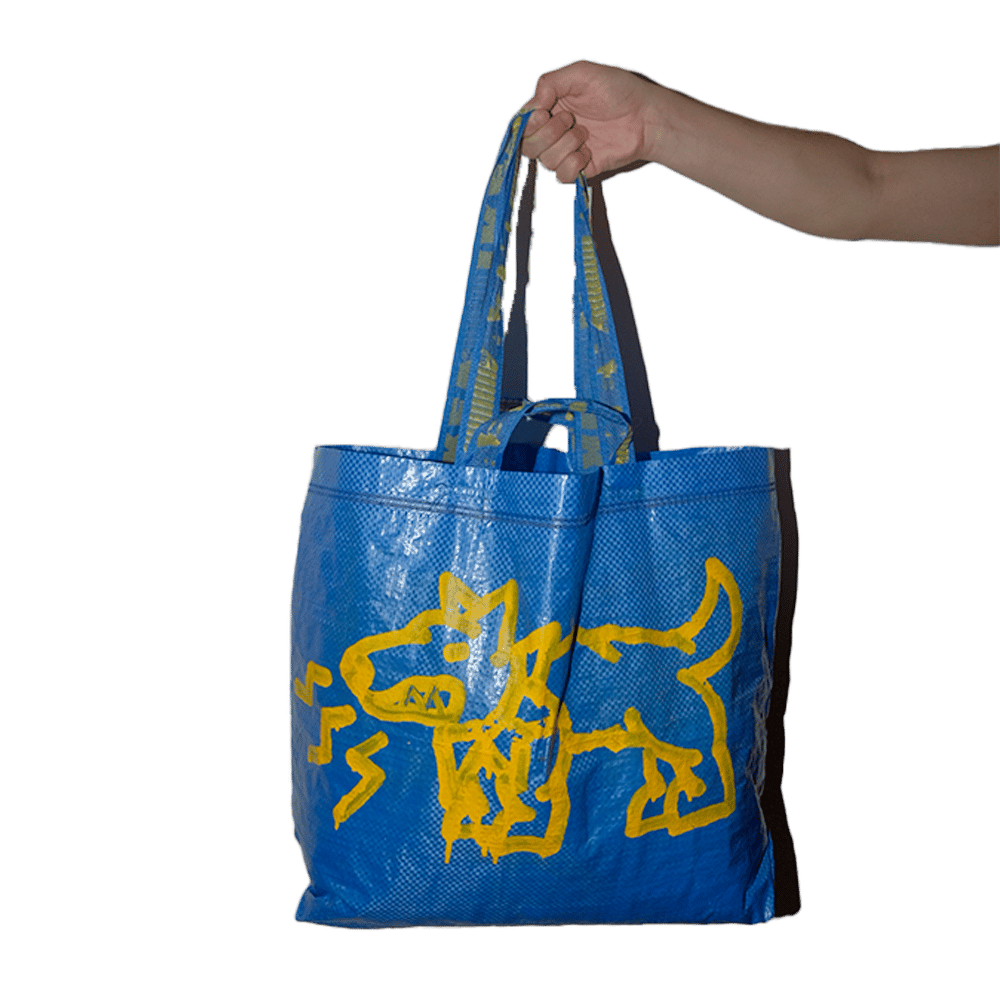 Bull Terrier Ikea Bag