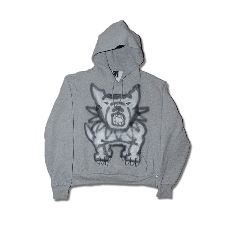 Bull Terrier Hoodie (Grey)