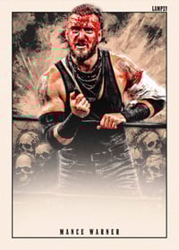 BLOODY SKULLS SIGNED TRADING CARD