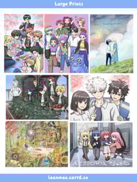 Variety of Anime/Show Prints