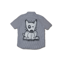 Image 3 of Bull Terrier Plaid Button-up