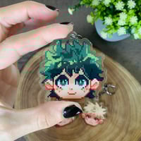 Image 2 of Pixel Hero Aca Keychains