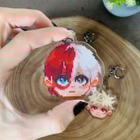 Image 4 of Pixel Hero Aca Keychains