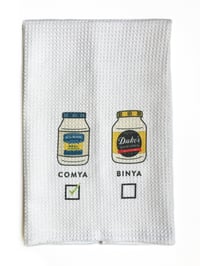 Image 1 of Witty Kitchen Towel - Great Hostess Gift - Southern Food Tea Towel