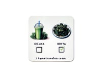 Image 2 of Funny Southern Food Magnet - Gift for Magnet Collector - Kale vs Collards