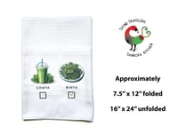 Image 3 of Witty Kitchen Towel - Great Hostess Gift - Kale vs Collards