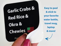 Image 4 of Soul Food Sticker - Funny Waterproof Decal