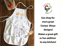 Image 4 of Southern Kitchen Apron - Funny Housewarming Gift - Bagels vs Biscuits