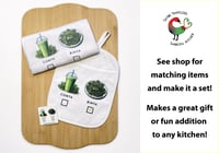 Image 5 of Humorous South Carolina Lowcountry Pot Holder - Kale vs Collards - Southern Foods