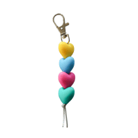 Novelty Keychain - Love Hearts