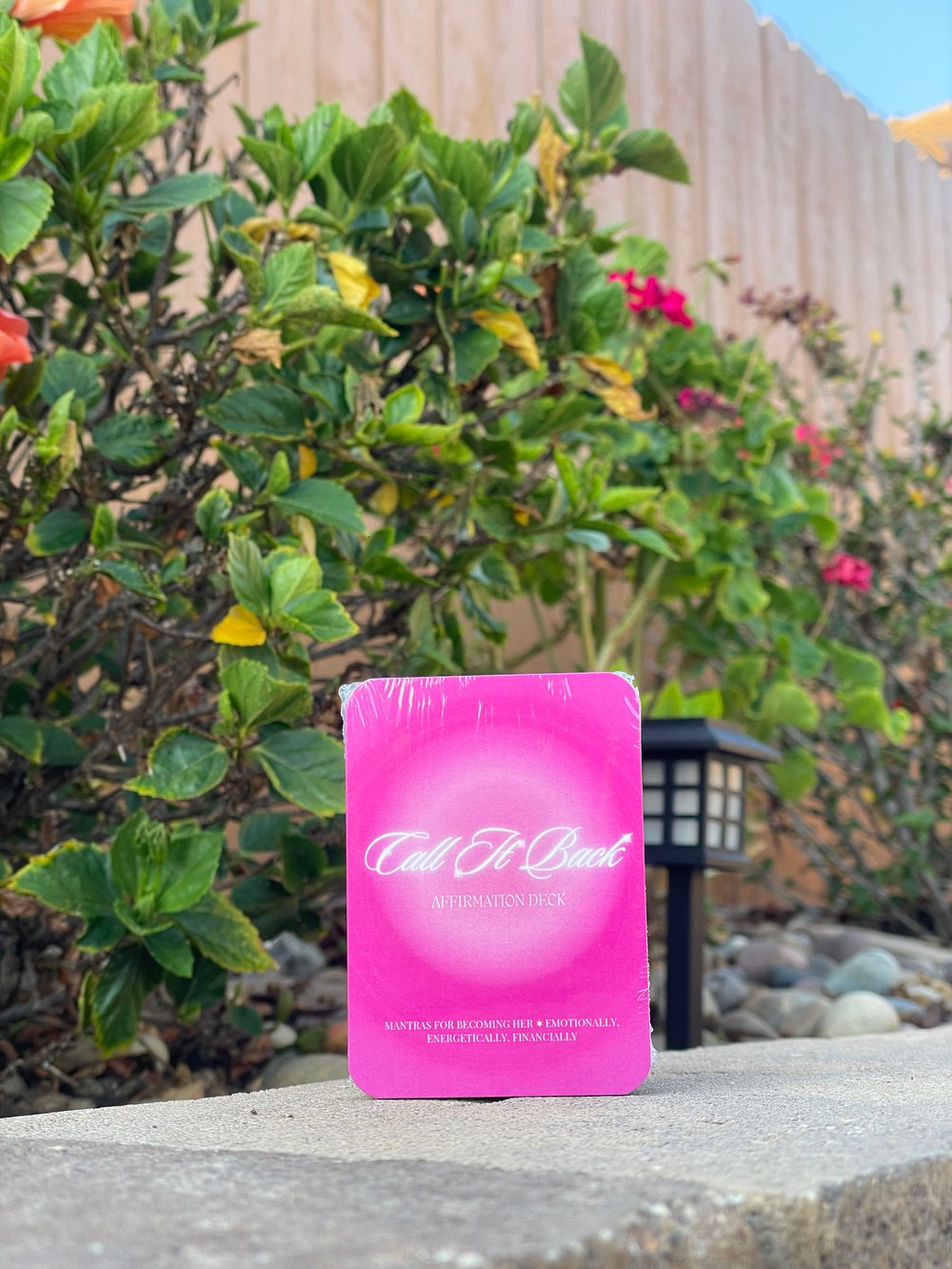Image of Call It Back Affirmation Deck: Positive Self Talk & Mindset Shift Deck