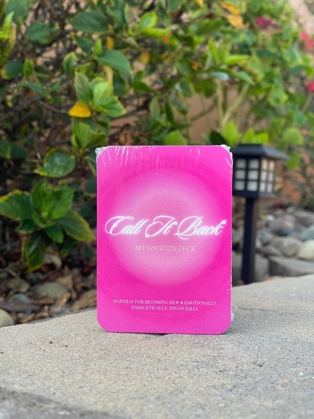 Image of Call It Back Affirmation Deck: Positive Self Talk & Mindset Shift Deck
