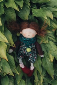 Image 3 of Marnie - Wool Filled Sculpted Sock Waldorf Inspired Doll