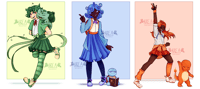 Image 1 of [PKMN] The Big 3 (Starters)! 