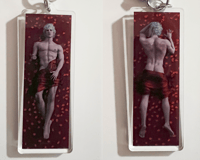 Image 1 of SFW 18+ "Aren't you just obsessed..." Astarion keychain