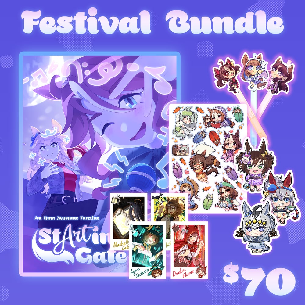 Image of [PREORDER] St-ART-ing Gate 5: Let's Party!! - FESTIVAL BUNDLE