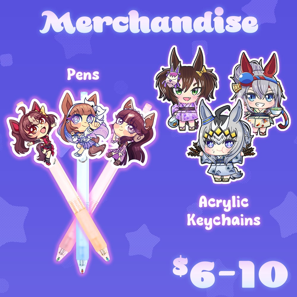 Image of [PREORDER] St-ART-ing Gate 5: Let's Party!! - CHARMS AND PENS