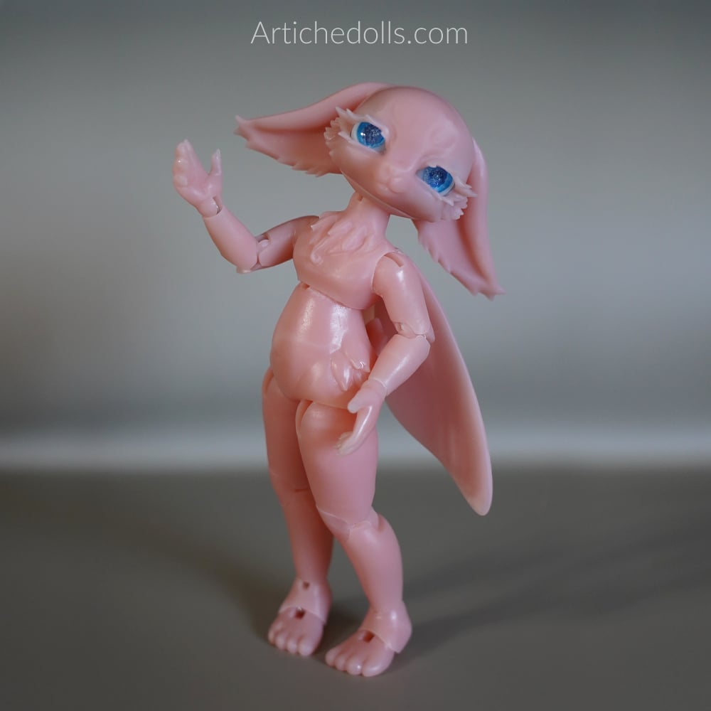 Pink Lemonade Mothling - Blank Original Prototype 1/12 scale BJD