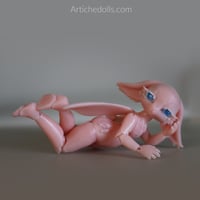 Image 4 of Pink Lemonade Mothling - Blank Original Prototype 1/12 scale BJD