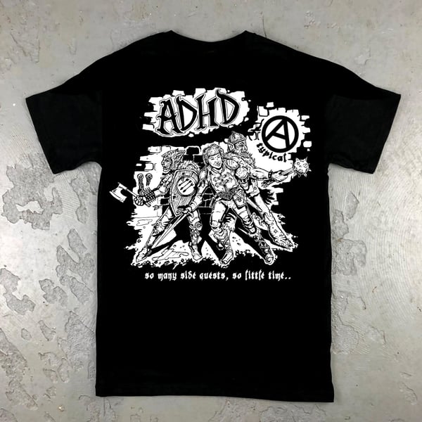 Image of ADHD&D punks shirt 