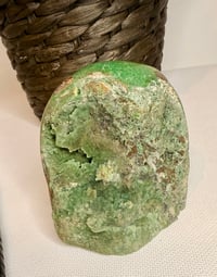 Image 1 of GREEN SMITHSONITE SEMI POLISHED FREE FORM  