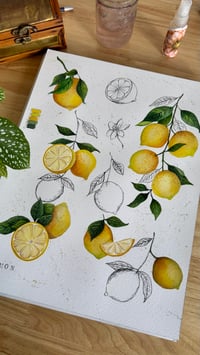 Image 2 of Lemons - Art Print