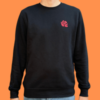 Image 2 of Sweatshirt "Ritter der Liebe" Schwarz